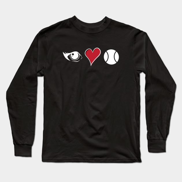 I Love Padel Long Sleeve T-Shirt by whyitsme